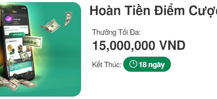 Hoàn Tiền Điểm Cược Mỗi Tuần Tại V9Bet!