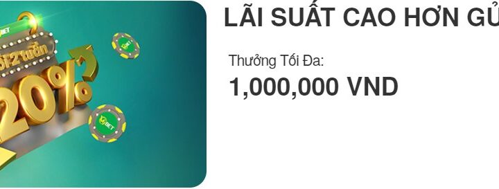 LÃI SUẤT CAO HƠN GỬI TIẾT KIỆM! TẠI V9BET!