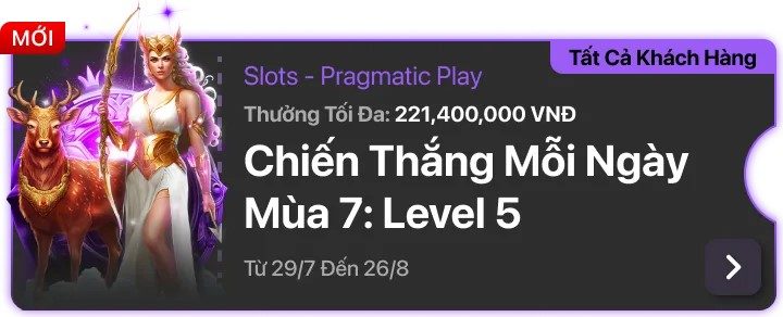 Chiến Thắng Mỗi Ngày Mùa 7: Level 5