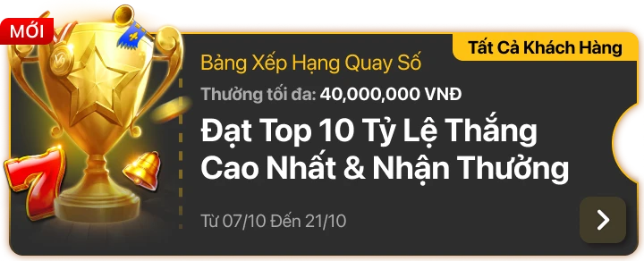 Bảng Xếp Hạng Quay Số