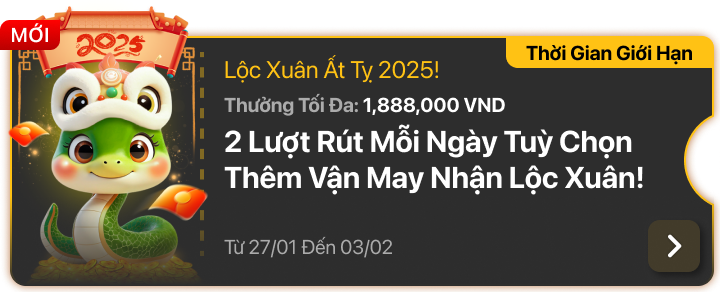 Lộc Xuân May Mắn Ất Tỵ 2025!